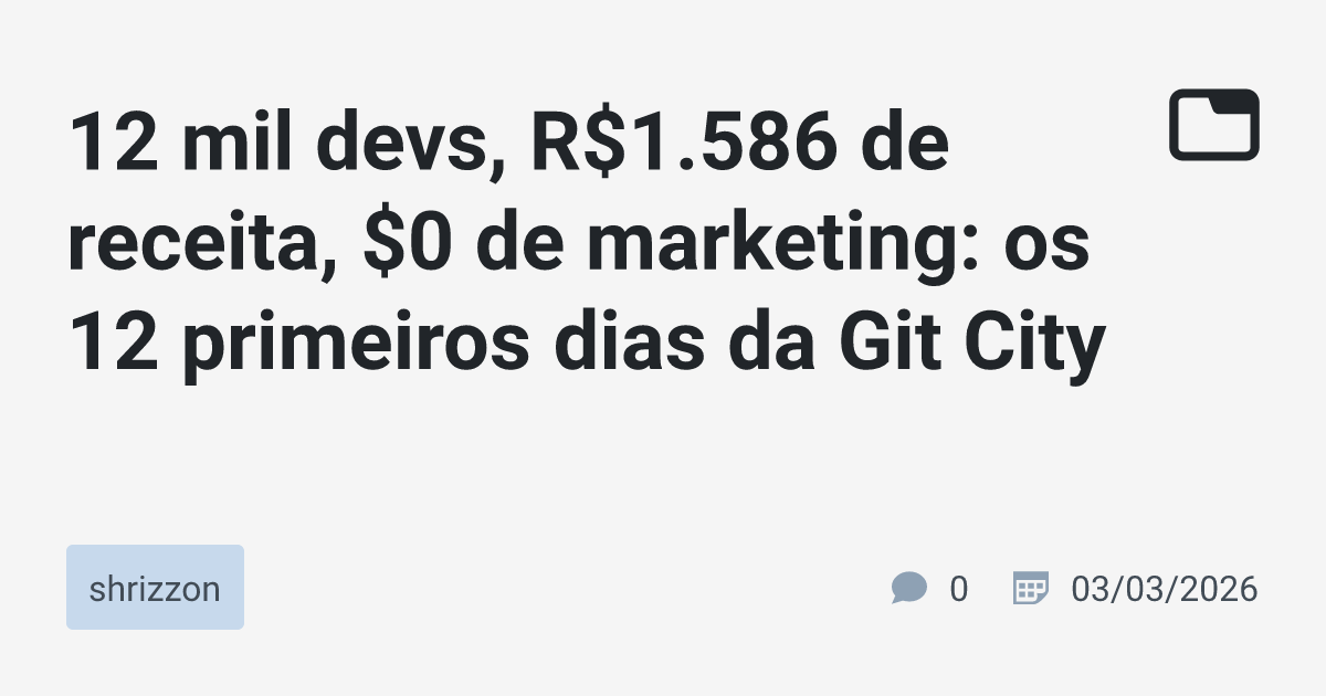 Git City: Como um Dev Criou um Universo Urbano com Código e Zero Verba