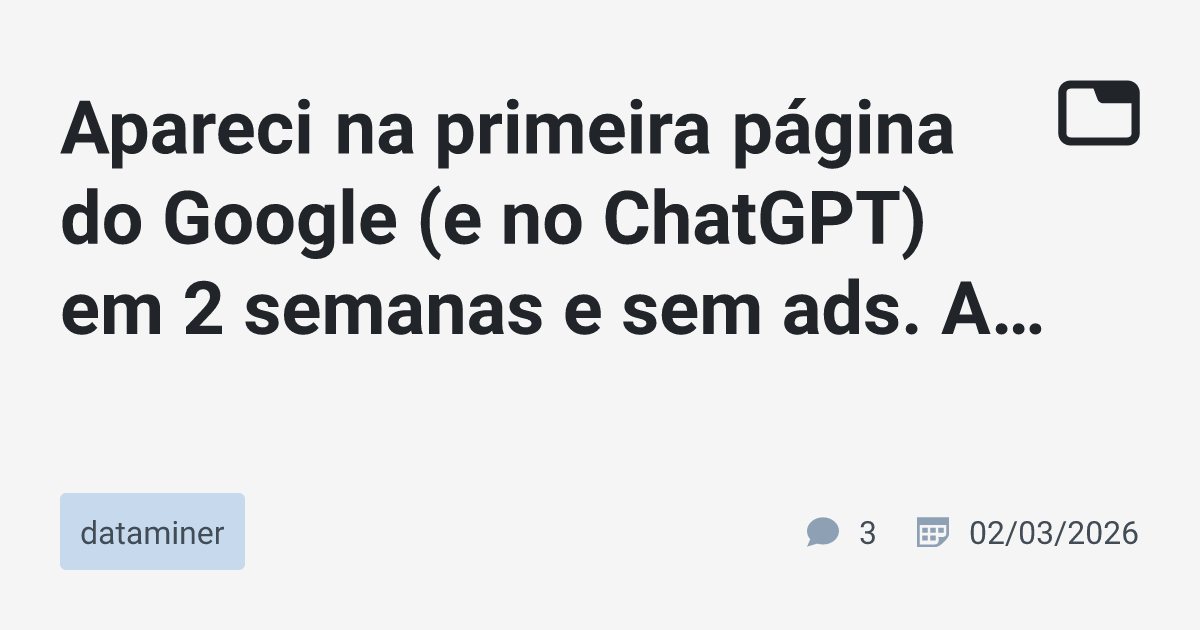 SaaS na Primeira Página: Estratégias de SEO para o Google e IAs