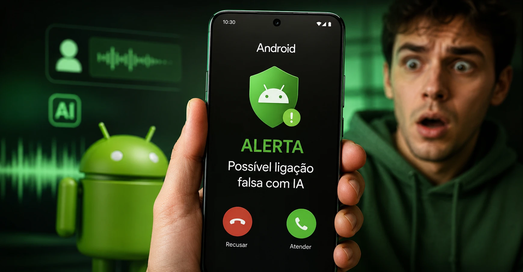  Ligações falsas com IA entram na mira de novo recurso do Android