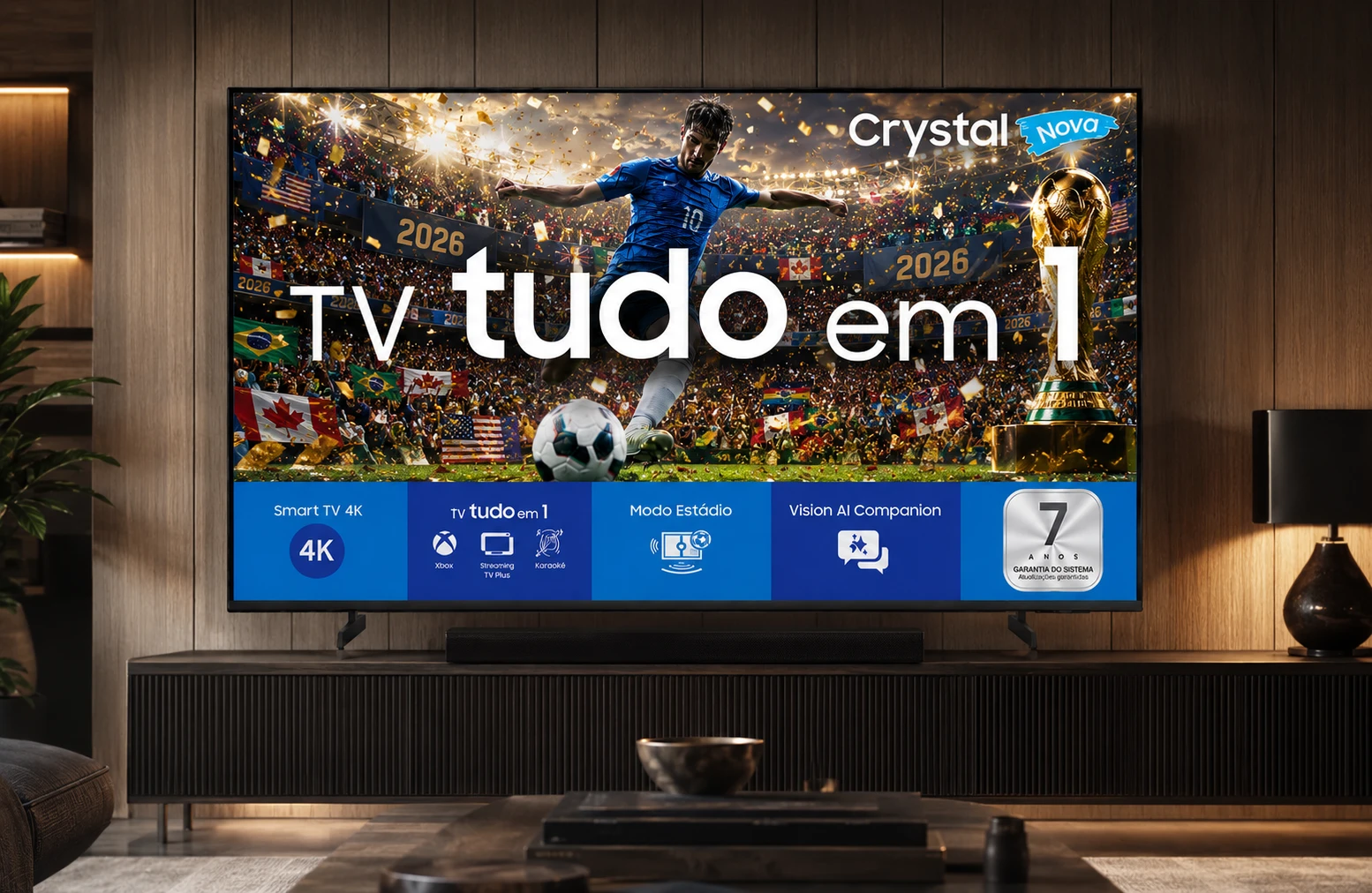 Análise Completa: Samsung Smart TV 58" Crystal UHD 4K U8500F (2025) Revela Suas Verdades