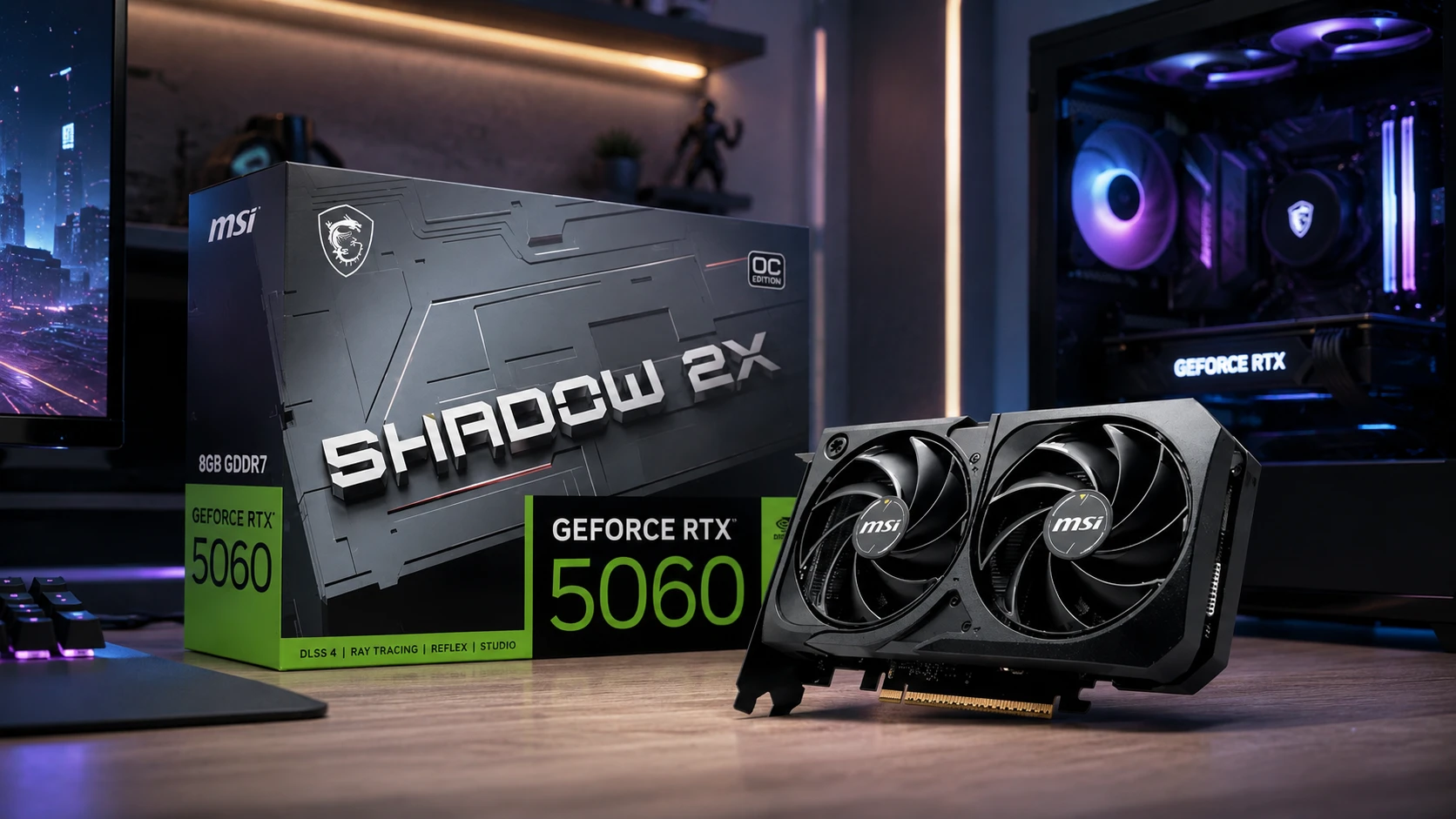 Placa De Vídeo Rtx 5060 é boa? Review completo da MSI Shadow 2X OC
