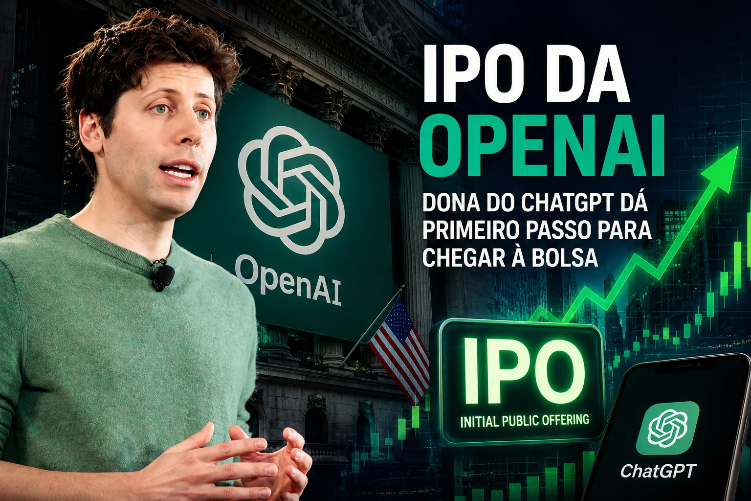 OpenAI prepara IPO bilionário e pode transformar o mercado de IA