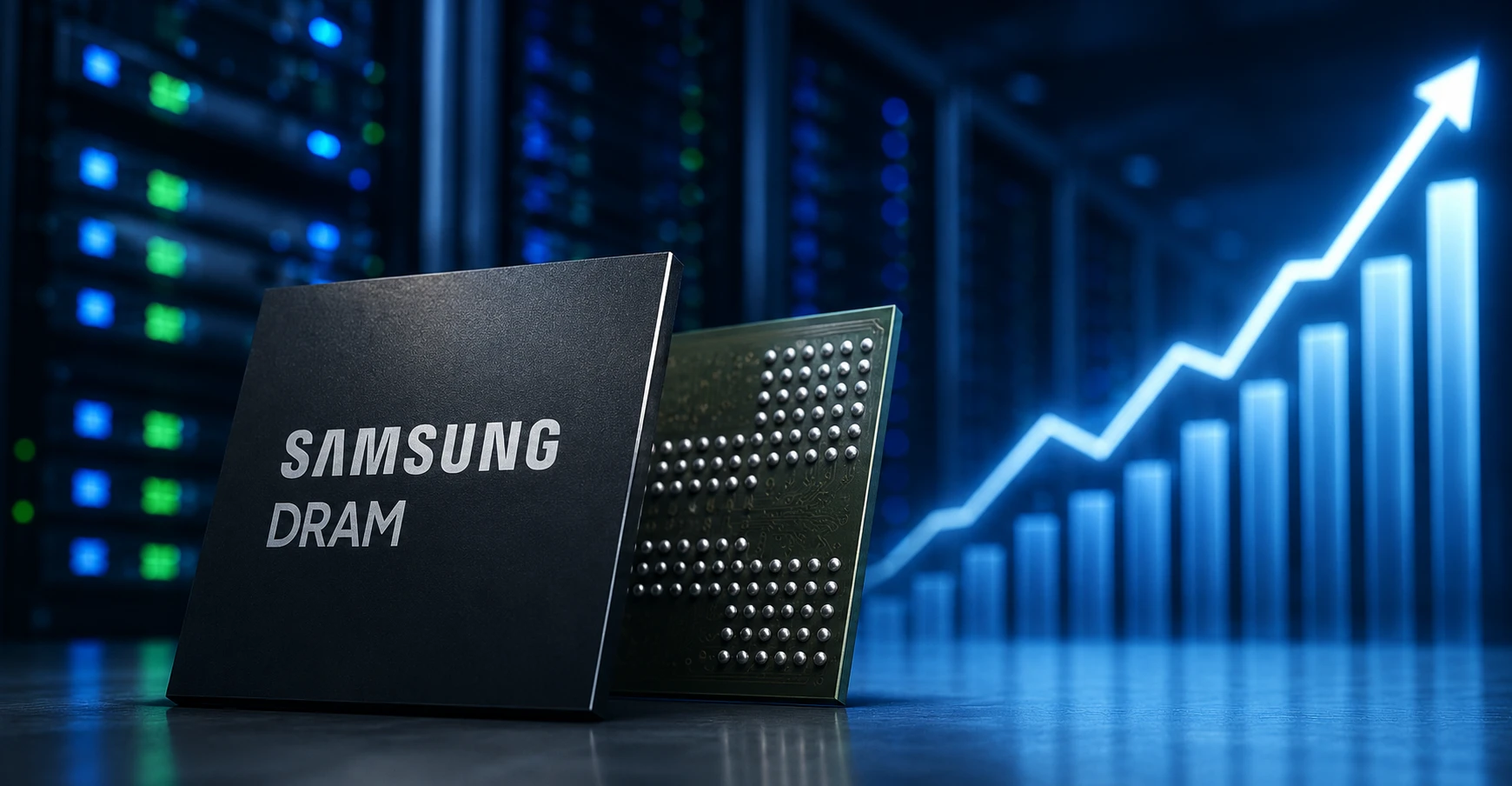 Samsung pode comemorar: vendas de DRAM crescem 85,8% no mundo