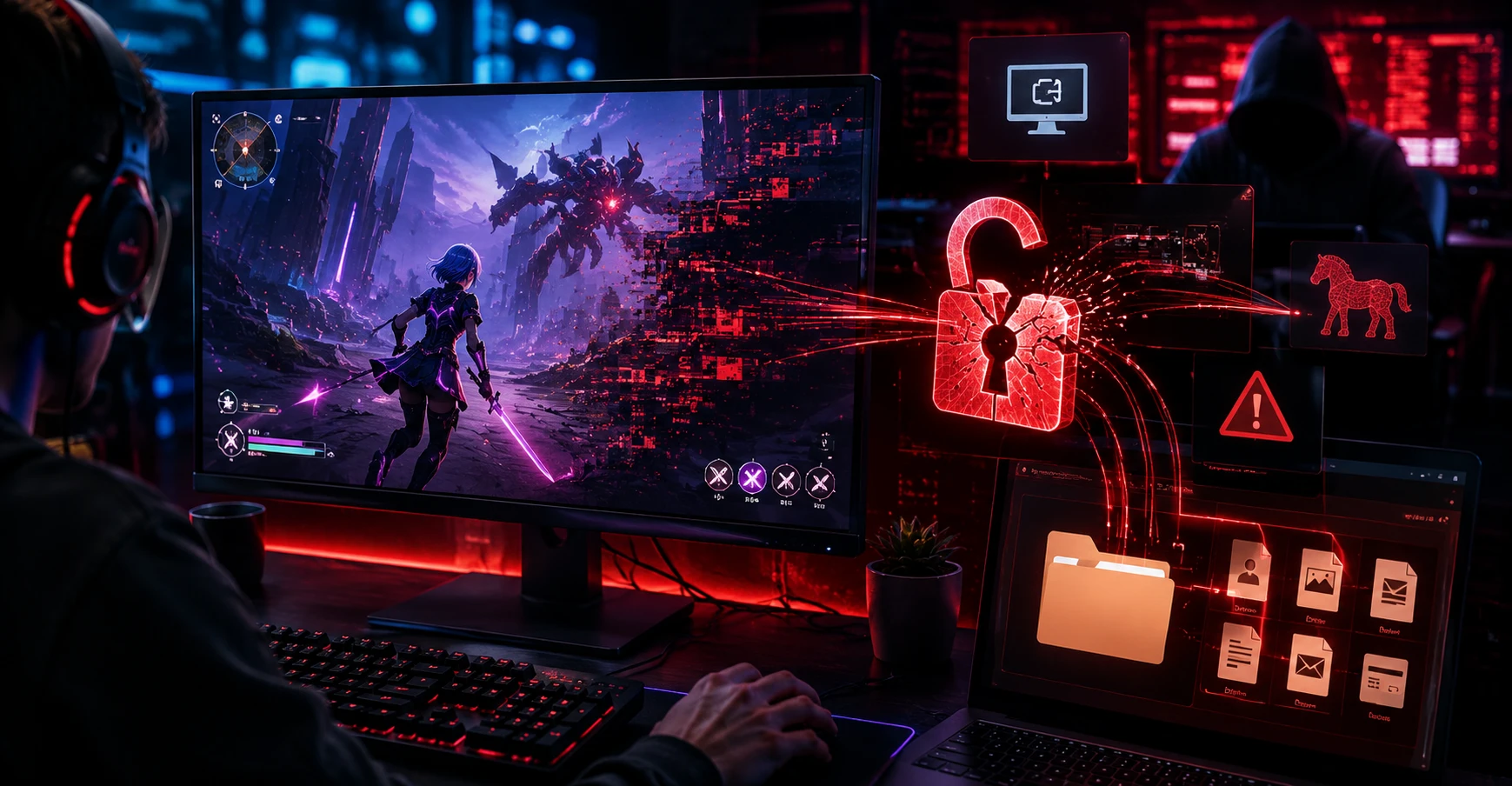 Vírus escondido em jogos hentai espiona tudo o que você faz no PC