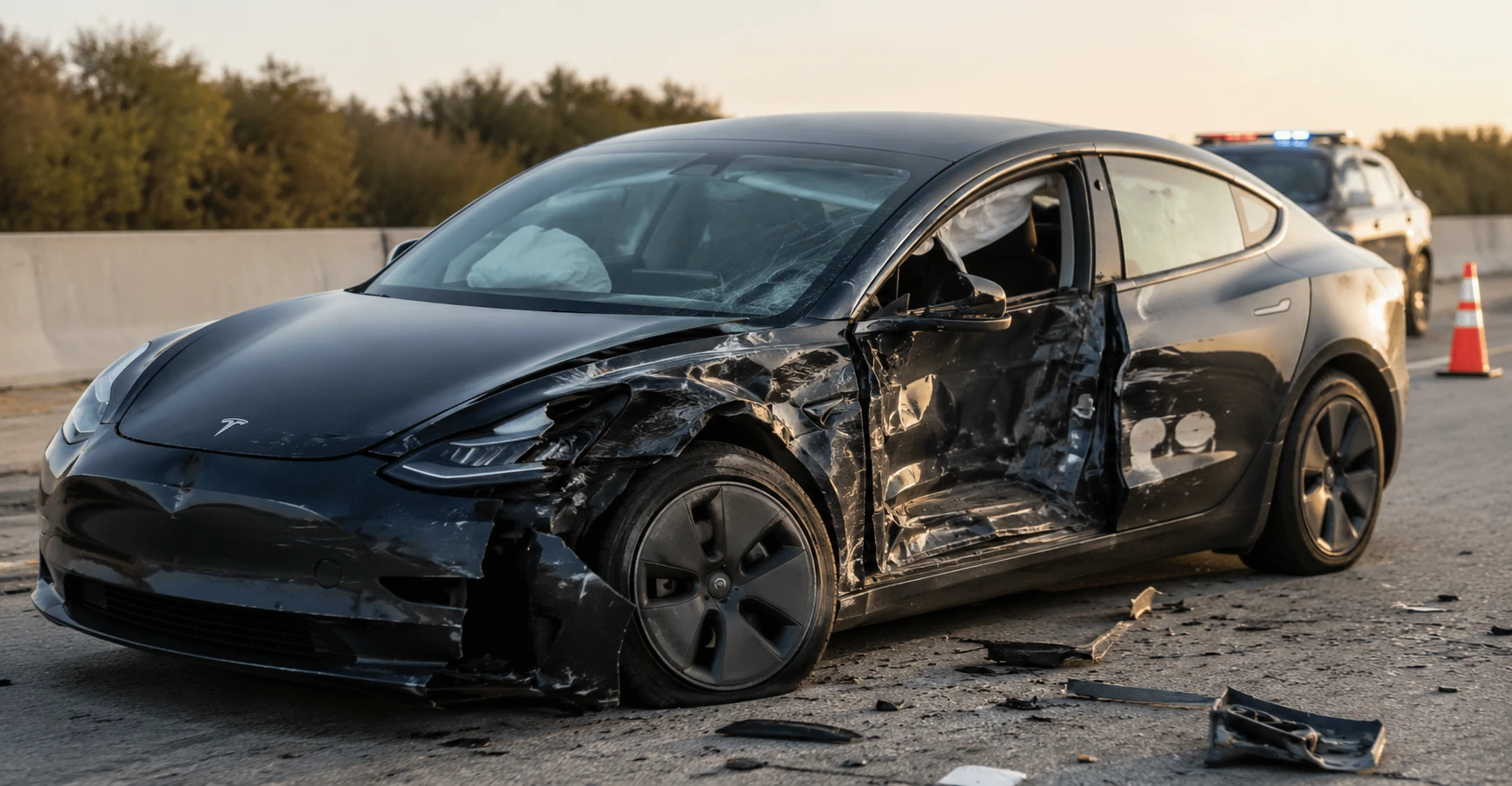 Tesla culpa motorista e defende FSD após acidente fatal no Texas